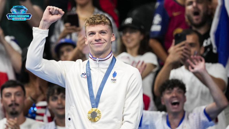 Vận động viên Léon Marchand là ai? Hành trình từ Paris đến đỉnh cao Olympic